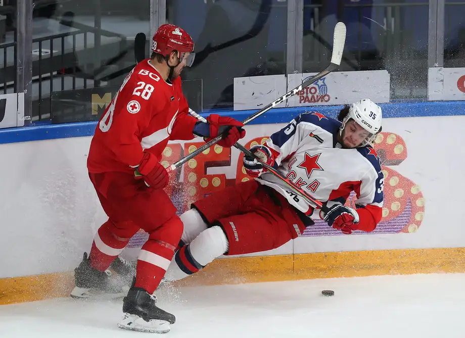 Новый сезон КХЛ «Спартак» начнет с дерби против ЦСКА